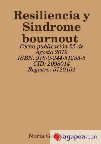 Resiliencia y Sindrome bournout