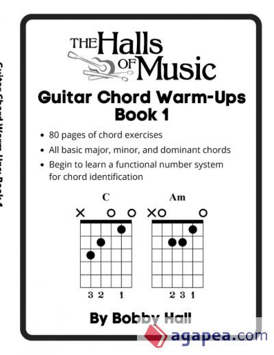 The Halls of Music Chord Warmups for Guitar Book 1