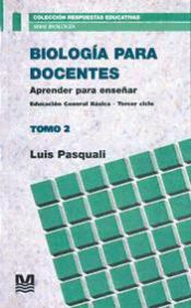 Portada de Biología para docentes 2