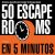 Portada de 50 escape rooms en 5 minutos, de Iván Tapia