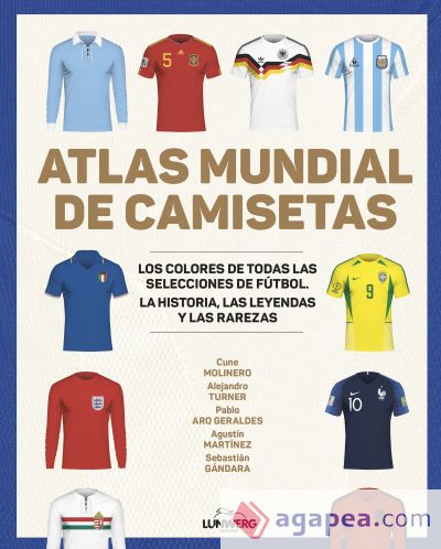 Atlas mundial de camisetas