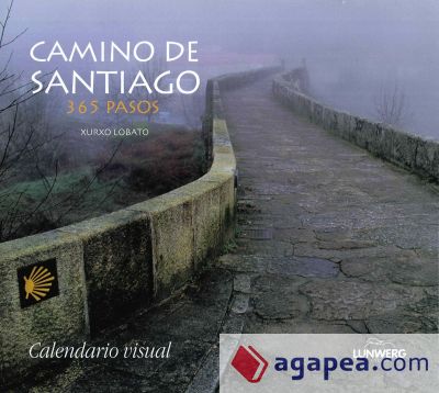 Calendario visual. Camino de Santiago. 365 pasos