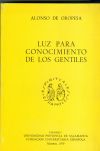 Luz para conocimiento de los gentiles