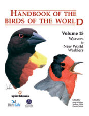 Portada de Handbook of the Birds of the World. Vol.15: Tanagers to New World Blackbirds