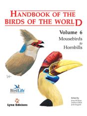 Portada de Handbook of the Birds of the World. Vol.6: Mousebirds to Hornbills