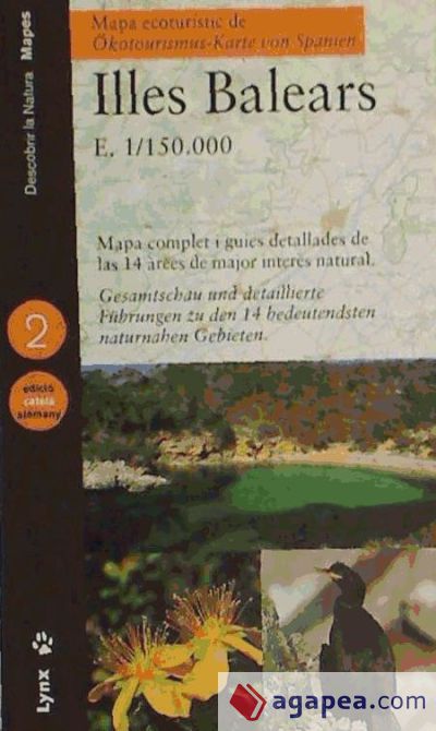 Mapa ecoturístic de les Illes Balears (català/alemany)