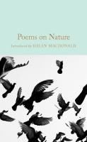 Portada de Poems on Nature