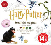 Portada de HARRY POTTER. ACUARELAS MAGICAS: FLORA Y FAUNA