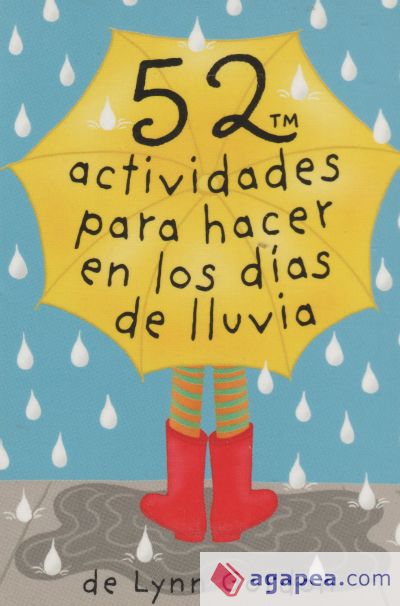 BARAJA 52 ACTIVIDADES PARA HACER EN LOS DIAS DE LLUVIA