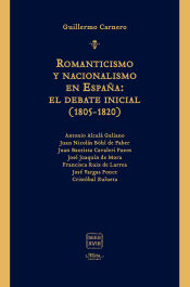 Portada de Romanticismo y nacionalismo en España:el debate inicial (1805-1820)