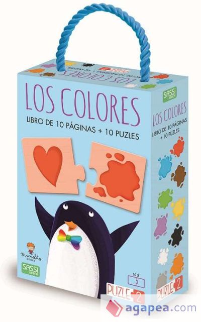 COLORES LIBRO Y PUZLE COLORES LIBRO Y PUZLE