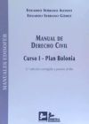 Manual De Derecho Civil. Curso I. Plan Bolonia.