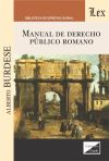 MANUAL DE DERECHO PUBLICO ROMANO