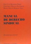 MANUAL DE DERECHO SINDICAL 12ªED.