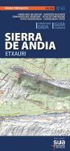 MAPA PIRENAICO SIERRA DE ANDIA Y ETXAURI