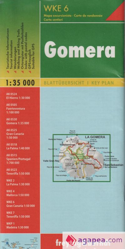 WKE 6 LA GOMERA 1:35.000 EXCUSIONISTA