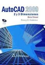 Portada de Autocad 2009 - 2 y 3 Dimensiones - Guía Visual