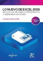 Portada de LO NUEVO DE EXCEL 2019