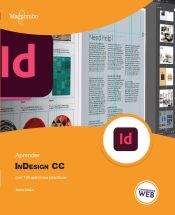 Portada de APRENDER INDESIGN CC CON 100 EJERCICIOS