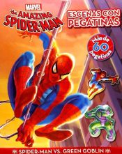 Portada de Spider-man. Escenas con pegatinas