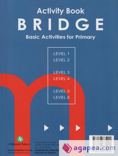 Bridge English 4&ordm; Primary, Activity book
