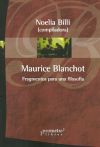 MAURICE BLANCHOT FRAGMENTOS PARA UNA FILOSOFIA