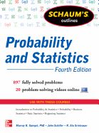 Portada de Schaum's Outline of Probability and Statistics, 4th Edition