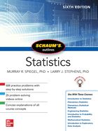 Portada de Schaum's Outline of Statistics