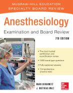 Portada de Anesthesiology Examination and Board Review 7/E