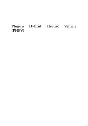 Portada de Plug-in Hybrid Electric Vehicle (PHEV)