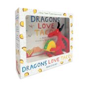 Portada de Dragons Love Tacos Book And Toy Set