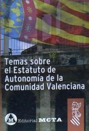 Portada de Temas sobre el Estatuto de Autonomía de la Comunidad Valenciana