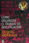 METODOS T.INVESTIGACION 3-COMO ORGANIZAR TRAB