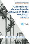 MF0818_1: Operaciones de montaje de apoyos en redes el&eacute;ctricas a&eacute;reas ELEE0108