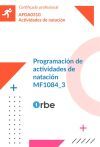MF1084_3. Programaci&oacute;n de actividades de nataci&oacute;n (AFDA0310).