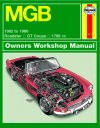 MGB (62 - 80) Haynes Repair Manual