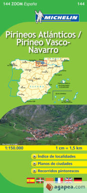Portada de Mapa Zoom Pirineos Atlánticos / Pirineo Vasco-Navarro