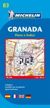 Portada de Plano MICHELIN Granada