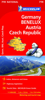 Portada de Mapa National Alemania BENELUX Austria Rep. Checa