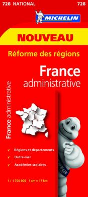 Portada de Mapa National Francia Administrativa