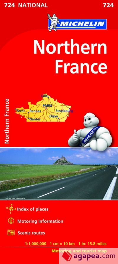 Mapa National Francia Norte