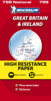 Portada de Mapa National Gran Bretaña Irlanda 2012 ""Alta Resistencia""