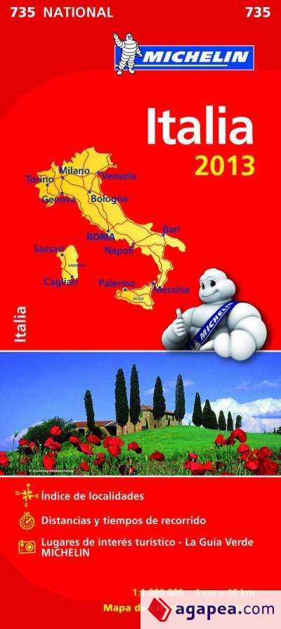 Mapa National Italia 735