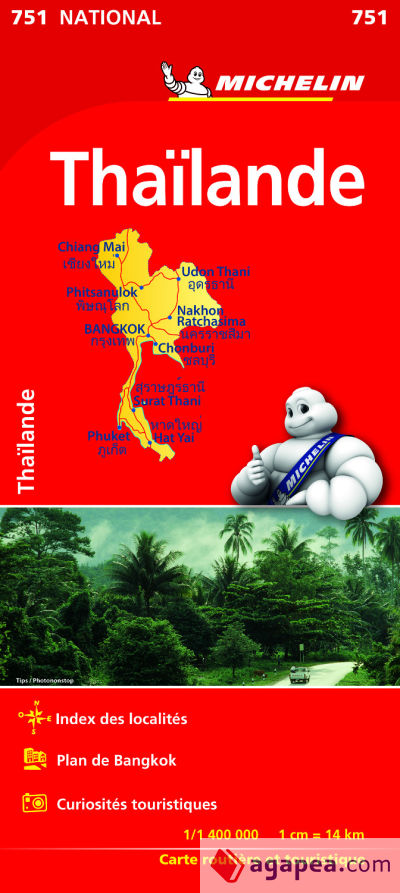 Mapa National Tailandia