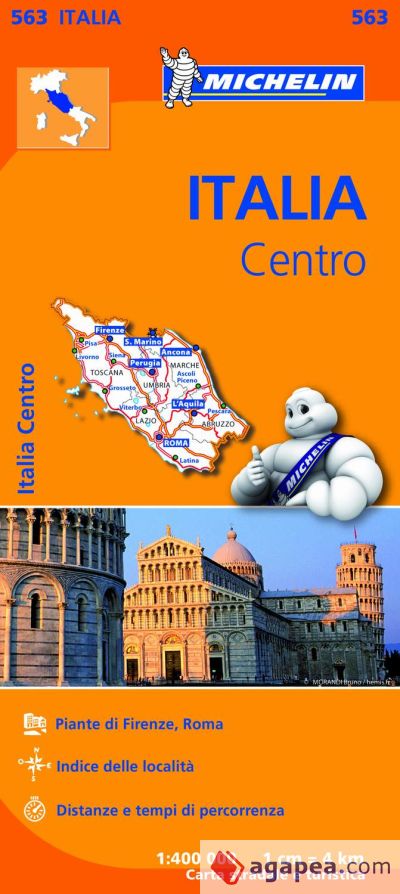 Mapa Regional Italia Centro