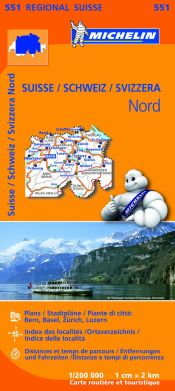 Portada de Mapa Regional Suisse Nord/ Schweiz Nord/ Svizzera Nord