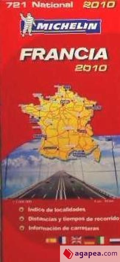 FRANCIA 2010 .MAPA