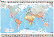 Portada de Mapa en tubo El Mundo (español)