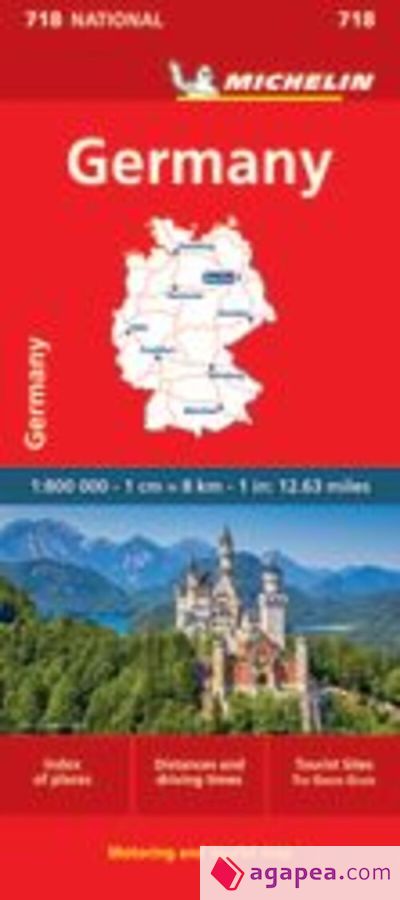 Michelin Germany Map 718