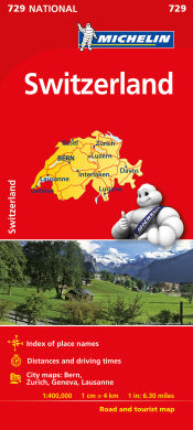 Portada de Michelin Switzerland Map 729